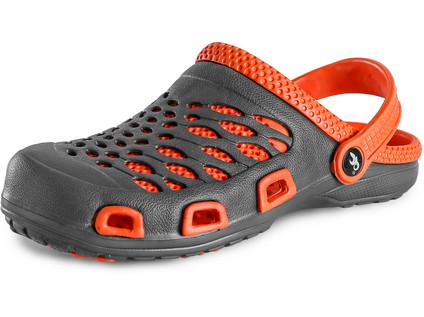 Obuv nazouvák CXS TREND, pánský, šedo-oranžový, vel. 43